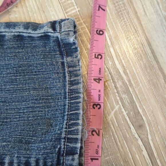 I&M Jeans Women's Size 9 Cotton Stretch Denim Faded Straight‎ Leg - Picture 11 of 12